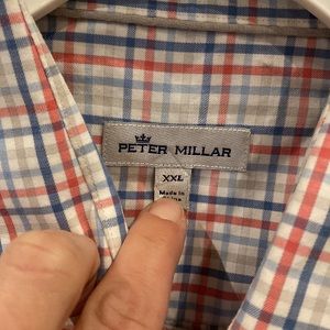 Euc Peter millar shirt xxl shirt sleeve